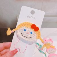 Simple Style Doll Mixed Materials Handmade Hair Clip 1 Piece sku image 10