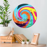 Fashion Colorful Arylic Wall Sticker main image 1