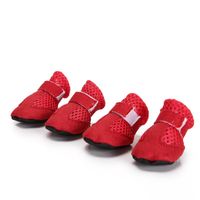 Summer Mesh Mesh Soft Bottom Walking Running Dog Shoes Vip Pet Sandals Comfort And Casual Breathable Dog Shoes Dog Shoes main image 4
