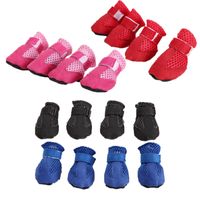 Summer Mesh Mesh Soft Bottom Walking Running Dog Shoes Vip Pet Sandals Comfort And Casual Breathable Dog Shoes Dog Shoes main image 1