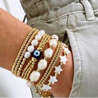 Fashion Star Eye Pearl Handmade Bracelets main image 1
