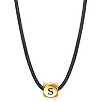 Einfacher Stil Geometrisch Brief Titan Stahl Halskette 1 Stück main image 4