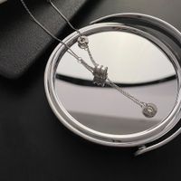 Fashion Geometric Titanium Steel Necklace 1 Piece main image 3