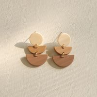 1 Pair Ethnic Style Geometric Arylic Women's Drop Earrings sku image 2