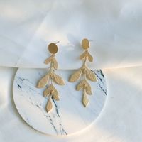 1 Pair Retro Geometric Alloy Polishing Women's Earrings sku image 4