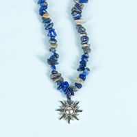 Mode Geometrisch Kristall Perlen Halskette sku image 35