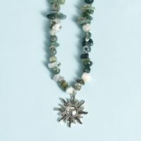 Fashion Geometric Crystal Beaded Necklace sku image 38