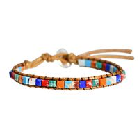 1 Piece Ethnic Style Colorful Turquoise Beaded Unisex Bracelets sku image 3