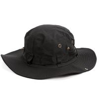 Unisex Simple Style Solid Color Grommet Eyelet Flat Eaves Sun Hat main image 1