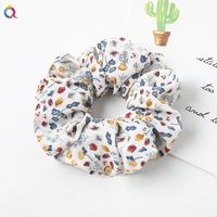 Fashion Ditsy Floral Cloth Printing Hair Tie 1 Piece sku image 14