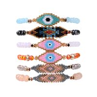 Fashion Devil's Eye Beaded Crystal Bracelets 1 Piece main image 1