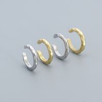 1 Pair Fashion C Shape Sterling Silver Ear Clips main image 1