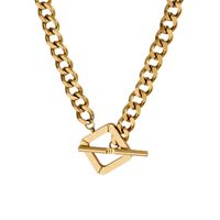 Fashion Cross Heart Shape Crown Copper Plating Artificial Rhinestones Zircon Necklace sku image 24