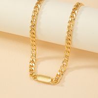 1 Piece Hip-hop Geometric Alloy Plating Women's Necklace main image 1