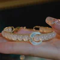 1 Piece Fashion Moon Butterfly Metal Beaded Plating Women's Bracelets main image 5