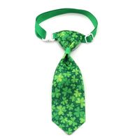Clover Four-leaf Clover Pet Dogs Cats Bow Tie Pet Collar St. Patrick's Day Decoration sku image 4