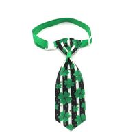 Clover Four-leaf Clover Pet Dogs Cats Bow Tie Pet Collar St. Patrick's Day Decoration sku image 3