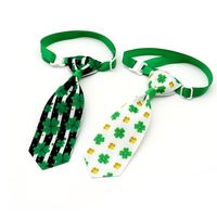 Clover Four-leaf Clover Pet Dogs Cats Bow Tie Pet Collar St. Patrick's Day Decoration main image 4