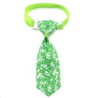 Clover Four-leaf Clover Pet Dogs Cats Bow Tie Pet Collar St. Patrick's Day Decoration sku image 9