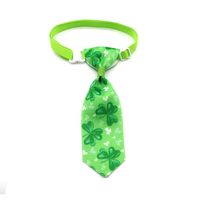 Clover Four-leaf Clover Pet Dogs Cats Bow Tie Pet Collar St. Patrick's Day Decoration sku image 8