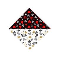 New Valentine's Day Pet's Saliva Towel Dog Cat Decorative Triangular Scarf main image 5