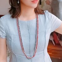1 Piece Fashion Geometric Artificial Crystal Beaded Women's Necklace main image 4