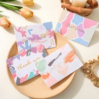 Thanksgiving Fashion Letter Paper Festival Card 6 Pieces main image 4
