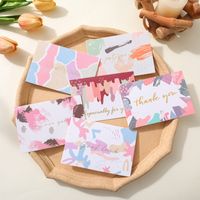 Thanksgiving Fashion Letter Paper Festival Card 6 Pieces main image 1