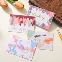 Thanksgiving Fashion Letter Paper Festival Card 6 Pieces main image 6