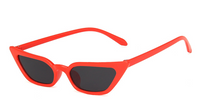 New Fashion Trendy Cat Eye Transparent Frame Sunglasses sku image 8