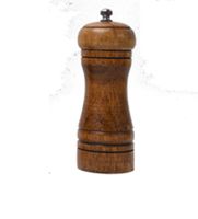 Vintage Style Geometric Wood Seasoning Bottle sku image 1