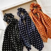 Simple Style Polka Dots Cloth Printing Hair Tie 1 Piece main image 3