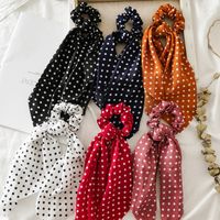 Simple Style Polka Dots Cloth Printing Hair Tie 1 Piece main image 1