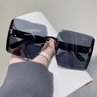 Casual Pc Square Frameless Women's Sunglasses sku image 3