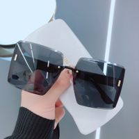 Casual Pc Square Frameless Women's Sunglasses main image 3