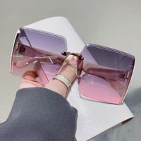 Casual Pc Square Frameless Women's Sunglasses sku image 6