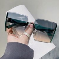 Casual Pc Square Frameless Women's Sunglasses sku image 5