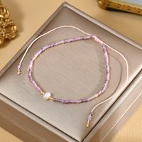 Fashion Geometric Soft Clay Copper Beaded Pearl Women's Bracelets main image 3