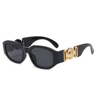 Fashion Geometric Pc Special-shaped Mirror Full Frame Women's Sunglasses sku image 1