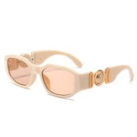 Mode Géométrique Pc Miroir De Forme Spéciale Plein Cadre Femmes De Lunettes De Soleil sku image 5