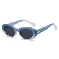 Hip-hop Geometric Pc Cat Eye Full Frame Women's Sunglasses sku image 1