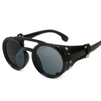 Fashion Geometric Pc Round Frame Full Frame Men's Sunglasses main image 1