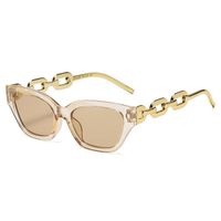 Retro Geometric Ac Cat Eye Full Frame Women's Sunglasses sku image 2