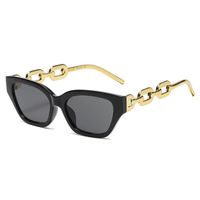 Retro Geometric Ac Cat Eye Full Frame Women's Sunglasses sku image 1