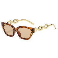 Retro Geometric Ac Cat Eye Full Frame Women's Sunglasses sku image 4