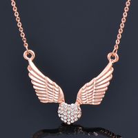 1 Piece Fashion Heart Shape Alloy Plating Zircon Women's Pendant Necklace main image 3