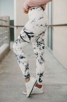 Women's Yoga Fashion Leopard Full Length Printing Pocket Leggings main image 4
