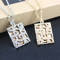 Mens Geometric Rhinestone Alloy Ocesrio Necklaces Nhas120817 sku image 15