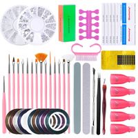 Simple Style Solid Color 3425233 Nail Decoration Accessories 1 Set sku image 6