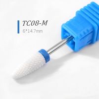Simple Style Solid Color Ceramics Nail Tools 1 Piece sku image 8